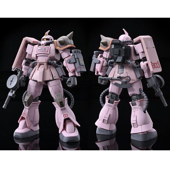 未組立 HG ザク デザートタイプ ピンクパンサー隊機