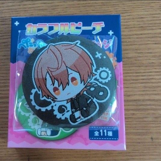 カラフルピーチ 刺繍缶バッジ うりくん シールあり