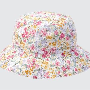 UVカットハット フラワー UNIQLO 49-53cm