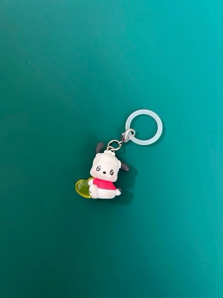 サンリオ ガチャガチャ めじるしアクセサリー チャーム エモきゅん ポチャッコ マスコット キーホルダー