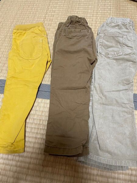 キッズ ズボン パンツ 3点セット まとめ売り 100サイズ 訳あり