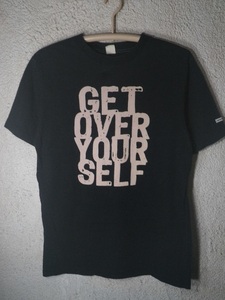 to1291 DISCUS　ディスカス　GET OVER YOURSELF　半袖　tシャツ　人気　送料格安