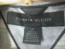 to1271　TOMMY HILFIGER　トミー　ヒルフィガー　モーリシャス製　半袖　ボーダー　デザイン　ボタンダウン　シャツ　人気　送料格安_画像5