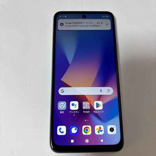 美品 simフリー AU Redmi Note 10 JE 64gb シルバー