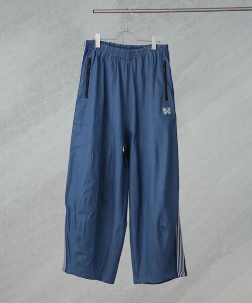 needles 25ss トラックパンツ ヒザデル H.D デニム ブルー S