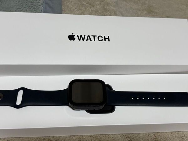 Apple Watch 本体 バンド ブラック スマートウォッチ