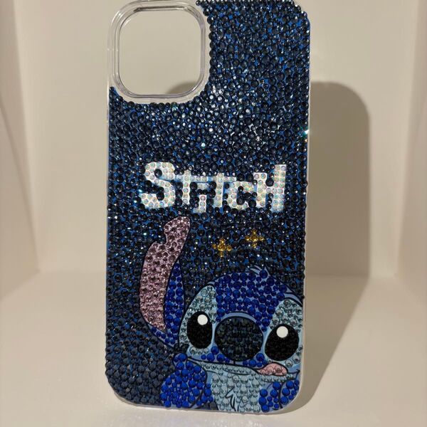 iPhone15用ケースデコ スティッチ