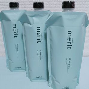 メリット つめかえ用 シンプルデザイン 340ml×3
