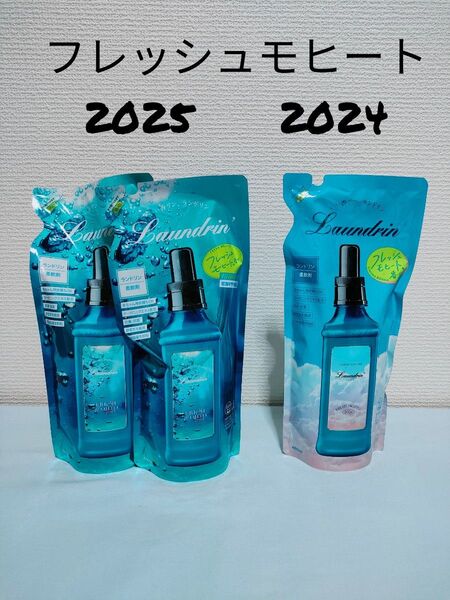 ランドリン フレッシュモヒート つめかえ用 2025 480ml×2 2024 480ml×1