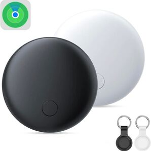 紛失防止タグ スマートタグ 2個セット【MFI認証品&GPS全球超強信号】(Appleの「探す」に対応) IOS専用