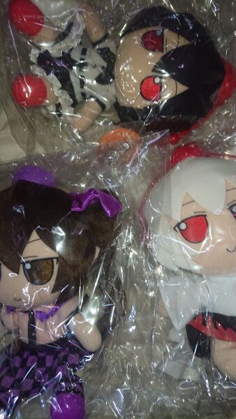 新品未開封 特典缶バッジ付き 東方Project ふもふも あや はたて もみじ