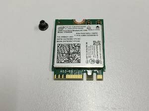 A17011)TOSHIBA T65/PG(PT65PGP-SHA) 用Intel Dual Band Wireless-AC 3160 3160NGW 無線LAN カード 中古動作品