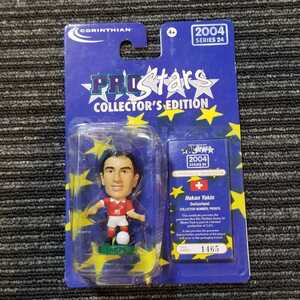 CORINTHIAN corinthian PRO STARS COLLECTOR*S EDITION 2004 Hakan Yakin is can *ya gold unopened 