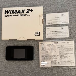 UQ WiMAX2+モバイルルーター W06 本体