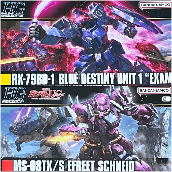 新品★ガンプラ HG ブルーディスティニー1号機 イフリートシュナウド ガンダム外伝 UC PG MG RG RE Ver.ka
