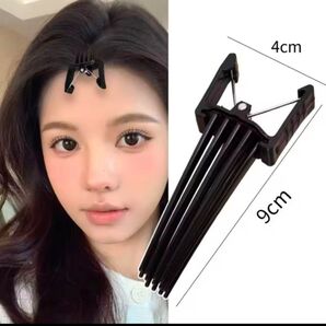ヘアボリュームピンチャー ふんわりクリップ 韓国風 前髪立ち上げ ヘアピン
