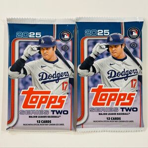 Topps トップス MLB SERIES 2 2025年版 メジャーリーグ カード Baseball card 2パック