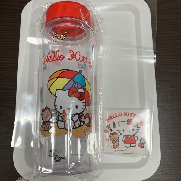 資生堂とハローキティコラボ オリジナルクリアボトル