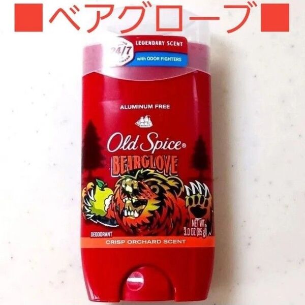 【1個】オールドスパイス デオドラント ベアグローブ 85g 制汗剤 Old Spice ブルースティック 青②