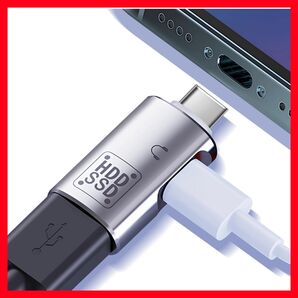 USB Type-C OTG アダプター 2in1