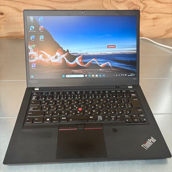 【即使用可能】ThinkPad P14s Ryzen7 PRO 4750U メモリ16GB SSD512GB Office搭載