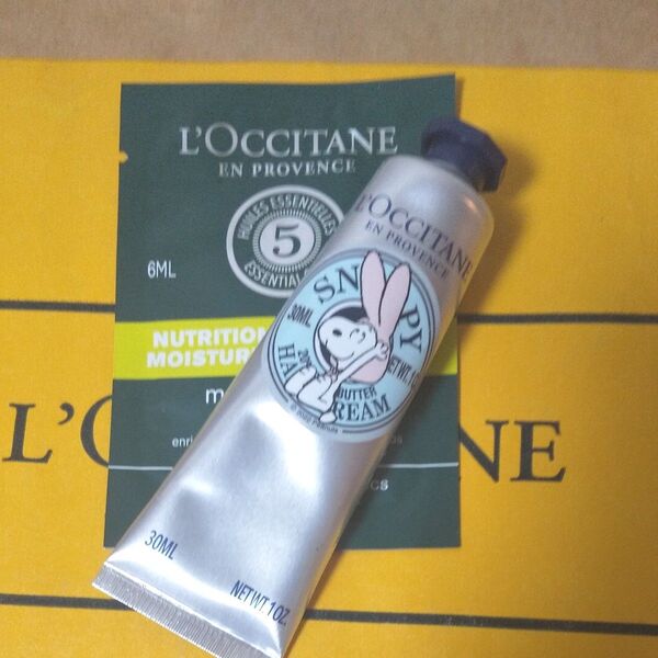 ロクシタン スヌーピー シア ベストセラーキットから シア ハンドクリーム30ml