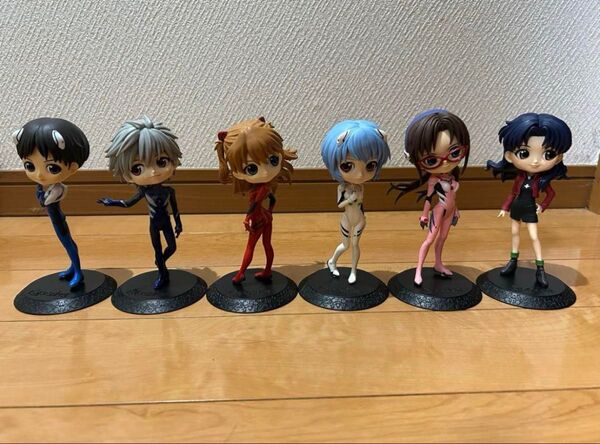 エヴァンゲリオン Qposket 6点セット