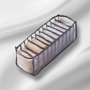 メッシュ衣類収納ボックス しきりで簡単収納