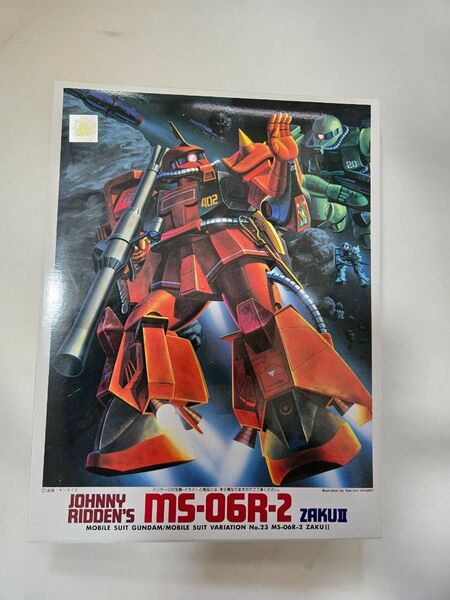 高機動型ザクⅡ ジョニー・ライデン少佐機 旧キット MSV 1/144 未組立 ガンダム ガンプラ プラモデル
