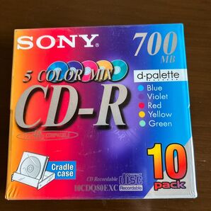 データ用CD-R 48倍速 10枚 10CDQ80EXC