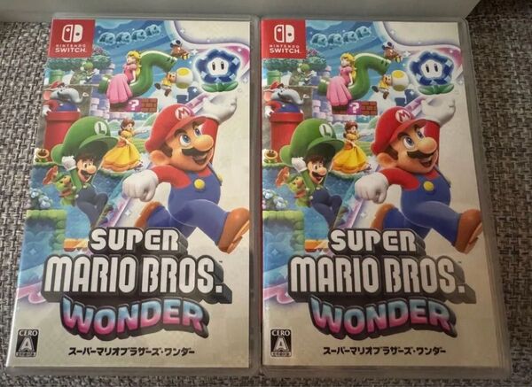 Nintendo Switch スーパーマリオブラザーズ ワンダー 2本セット