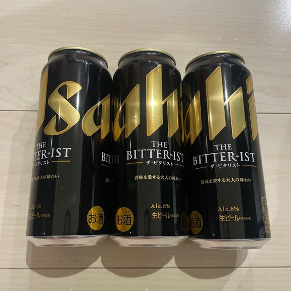 アサヒ ザ・ビタリスト 500ml 3本 asahi 6% 生ビール