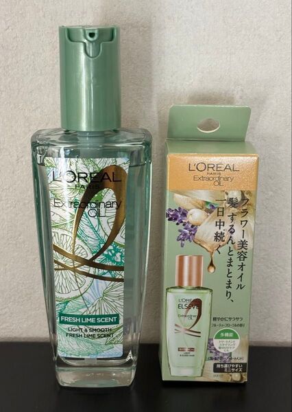 ロレアル エクストラオーディナリーオイル クリアライム100mlとボタニカルオイル30ml 2個セット
