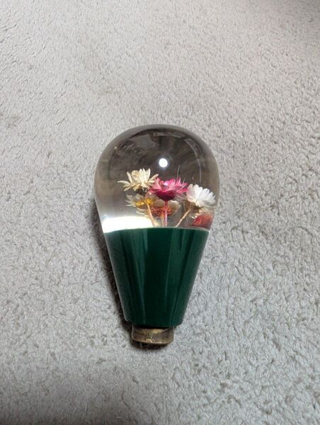 水中花 シフトノブ 当時物