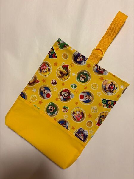 スーパーマリオ シューズバッグ 上履き入れ