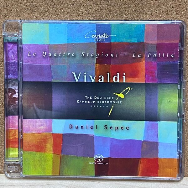HYBRID SACD ヴィバルディ 四季 ダニエル・ゼペック (Vn、指揮)、ドイツ・カンマーフィルハーモニー・ブレーメン