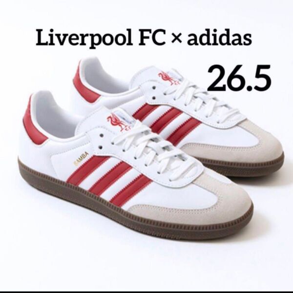 adidas SAMBA リヴァプールFC 26.5cm 新品未使用 adidas アディダス リバプール