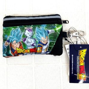 ドラゴンボール超 コインケース パスケース リール付キーケース 定期入れ ブラック 新品 タグ付き