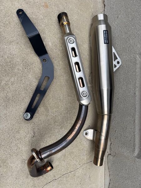BEAMS パワートレックステンマフラー ct125ハンターカブja65用