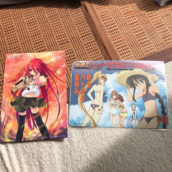 灼眼のシャナ ステッカー シール 特典 水着姿 全員集合 吉田一美 原画ポストカード