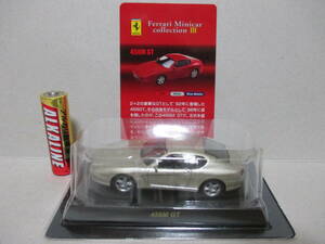 小難有 1/64 京商 第15弾 フェラーリ 3 456M GT 銀 シルバー Ferrari Ⅲ サンクス 限定 ミニカー KYOSHO 組立済 未展示品 CVS