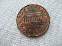 アメリカ合衆国　リンカーン　1セント 1988 D_画像2