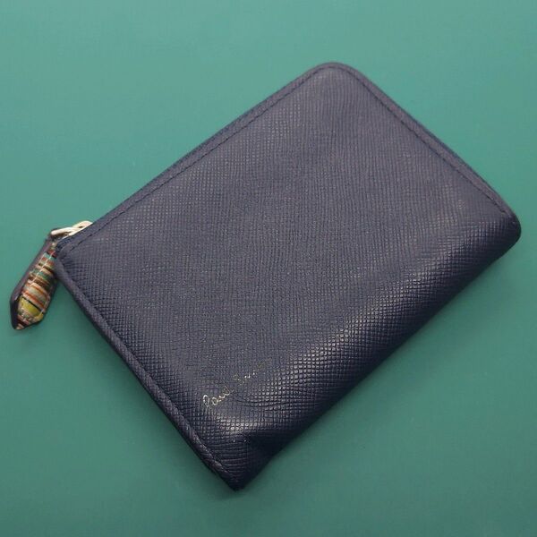 ポールスミス L字ファスナーコンパクト財布 PVC Paul Smith