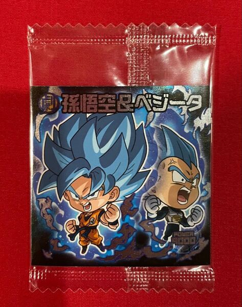 未開封 ドラゴンボール 超戦士シール ウエハースZ 11弾 孫悟空 ベジータ W11-S1 WGR ダブルゴッドレア ゴジータ