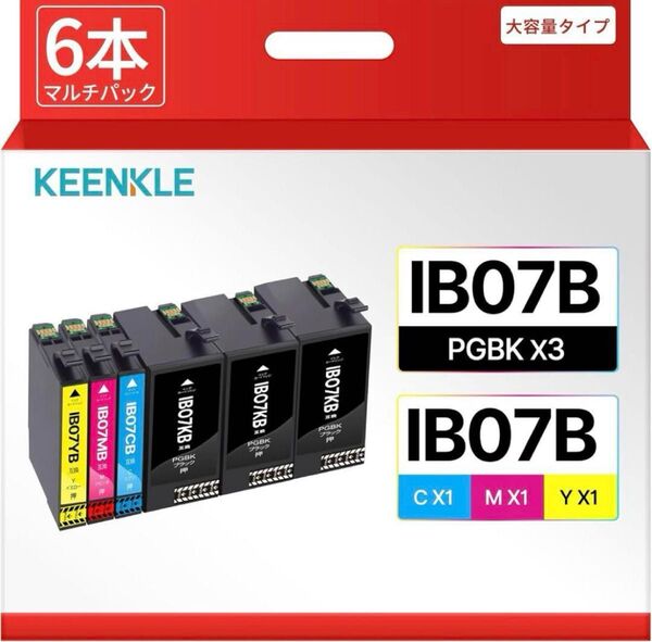 IB07CL4B マウス6本セットエプソン EPSON互換インク