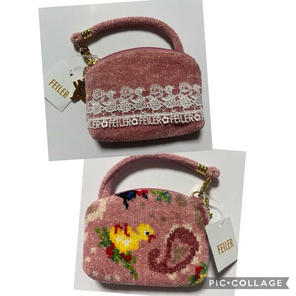 新品 フェイラー 近沢レース ハイジ ペイズリー サイドポーチ