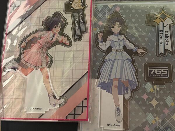 2点 菊地真 アクリルスタンド 未開封 アイドルマスターミリオンライブ 765AS