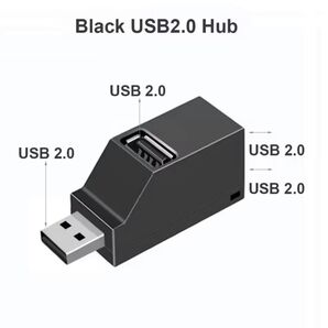 USBポート ハブ 3ポート ホワイト 白