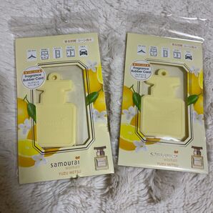 サムライウーマン フレグランスラバーカード ユズミツ 2枚セット