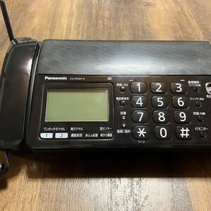 パナソニック Panasonic FAX おたっくす KX-PD301DL ブラック 親機のみ ファックス電話機 ジャンク